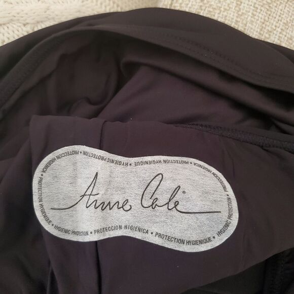 Anne Cole Plus Size Swim Skirt size 24W in Black. - Picture 11 of 13